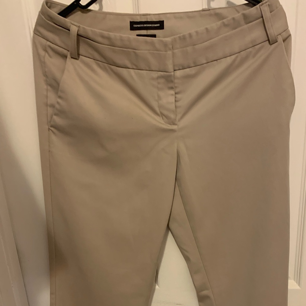 Express Design Studio size 4 petite khaki pants